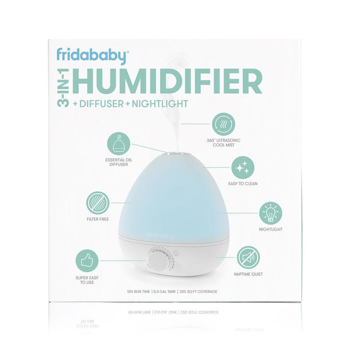 FridaBaby BreatheFrida THE 3-IN-1 HUMIDIFIER, DIFFUSER + NIGHTLIGHT