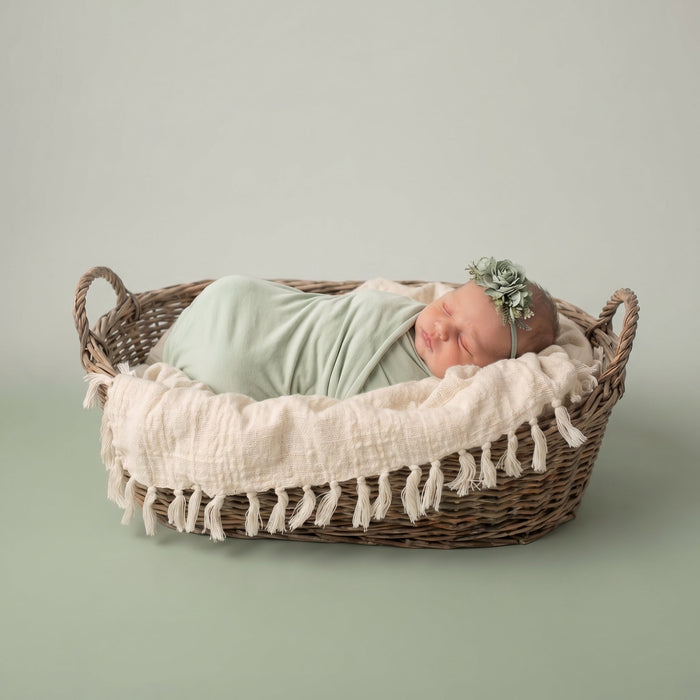 Sugar + Maple Swaddle Blanket