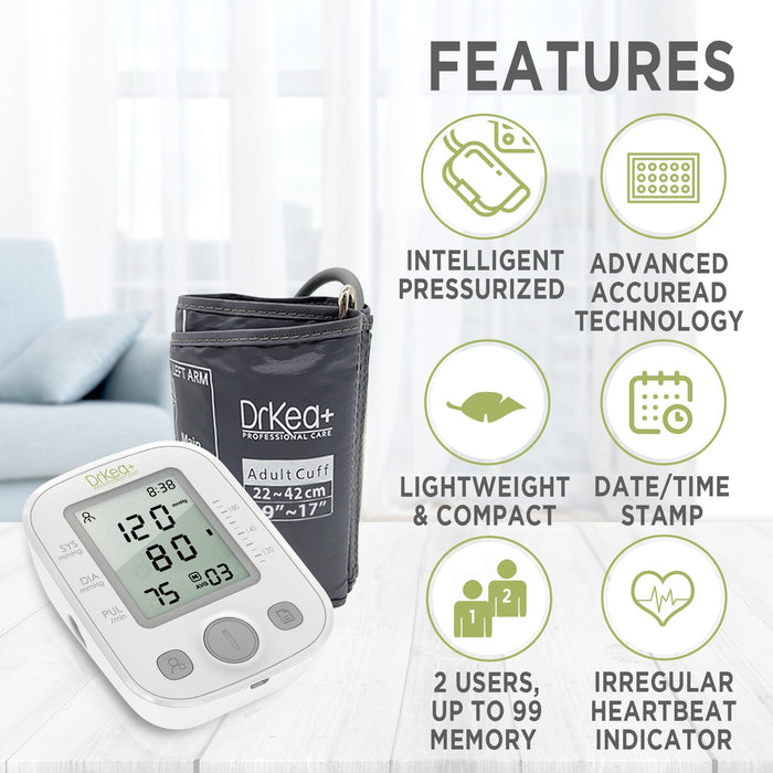 KeaBabies Drkea 900A Upper Arm Blood Pressure Monitor