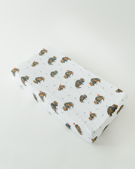 Little Unicorn Cotton Muslin Changing Pad Cover