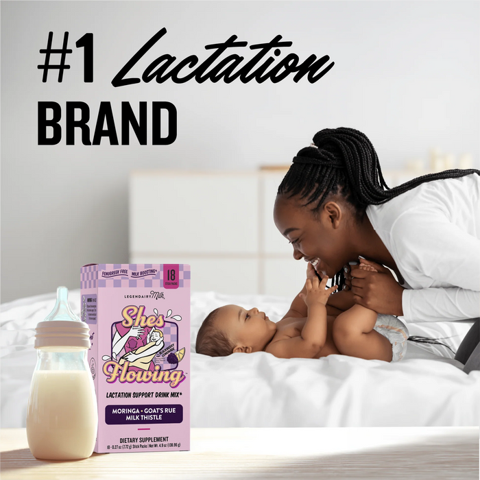 Legendairy Milk She's Flowing Lactation Drink Mix - 18 ct
