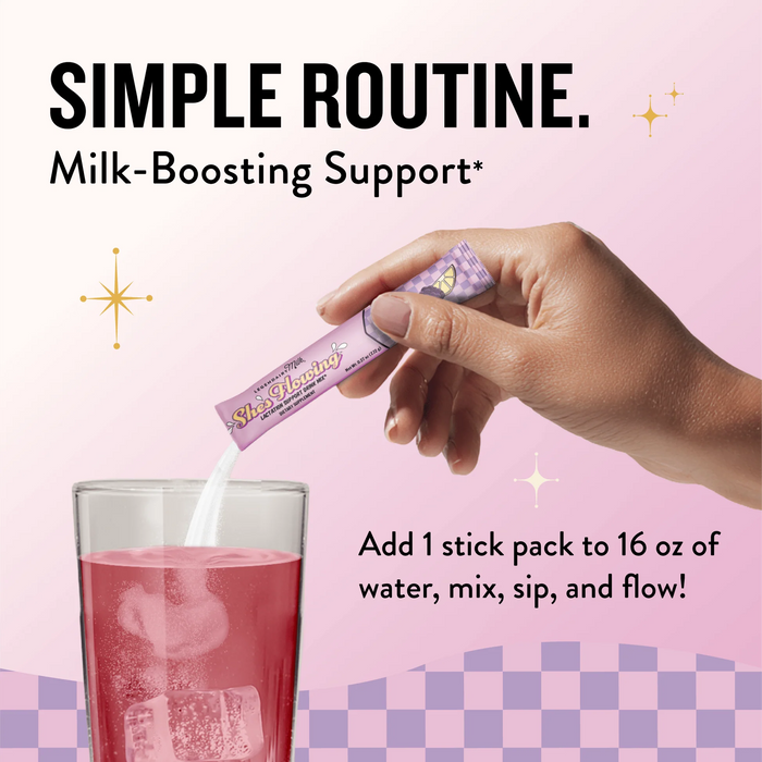 Legendairy Milk She's Flowing Lactation Drink Mix - 18 ct
