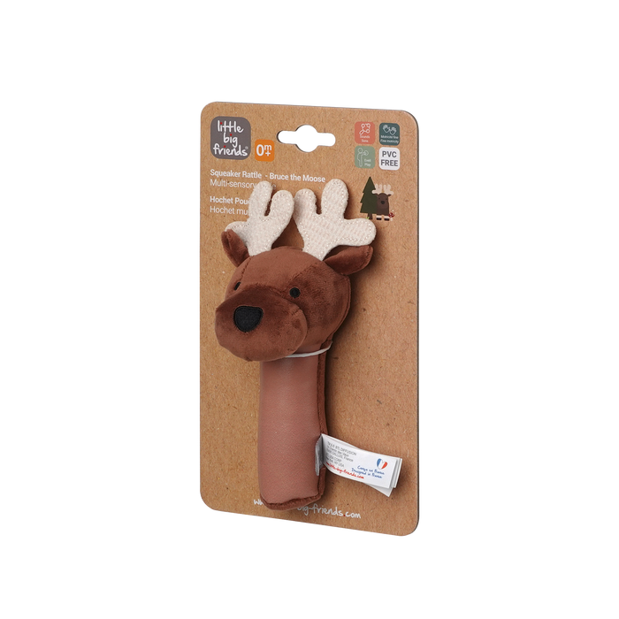 Little Big Friends Squeaker Rattle
