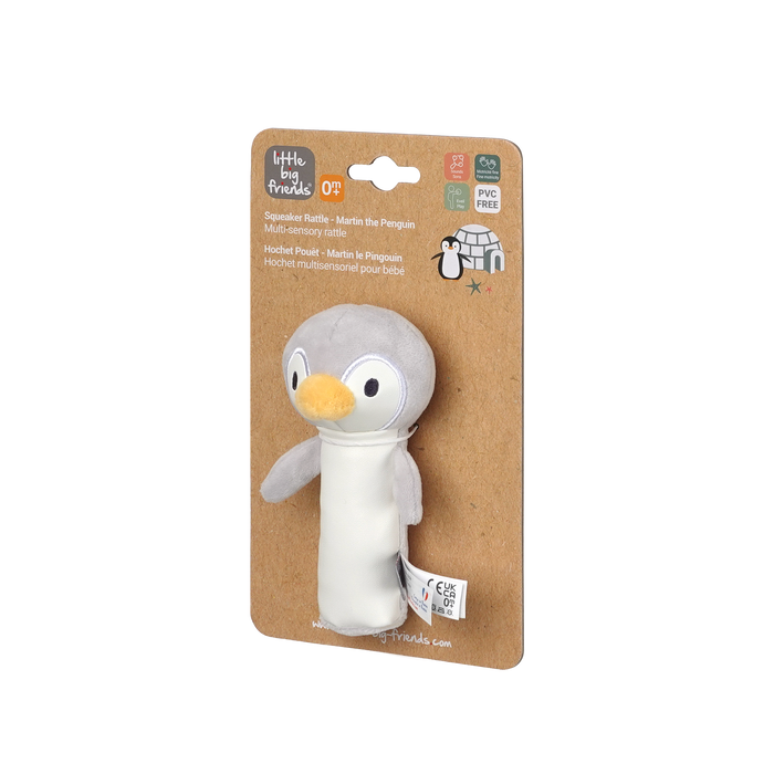 Little Big Friends Squeaker Rattle