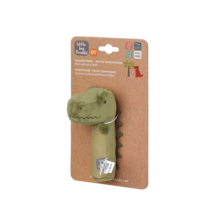 Little Big Friends Squeaker Rattle