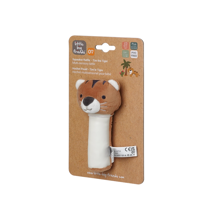 Little Big Friends Squeaker Rattle