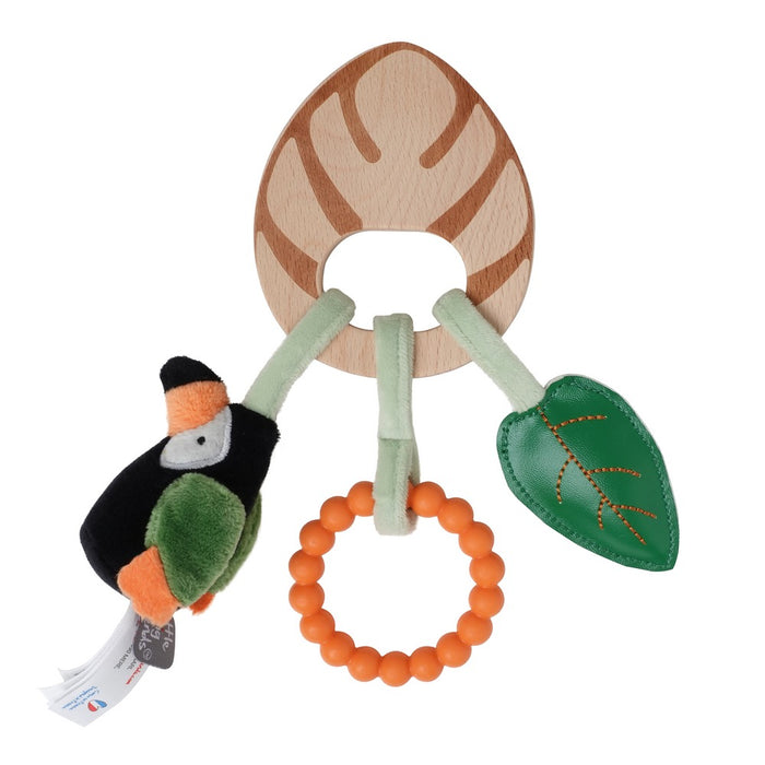 Little Big Friends Wooden Rattle