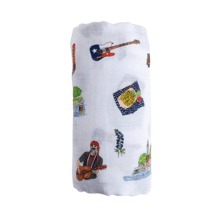 Little Hometown Swaddle Blanket