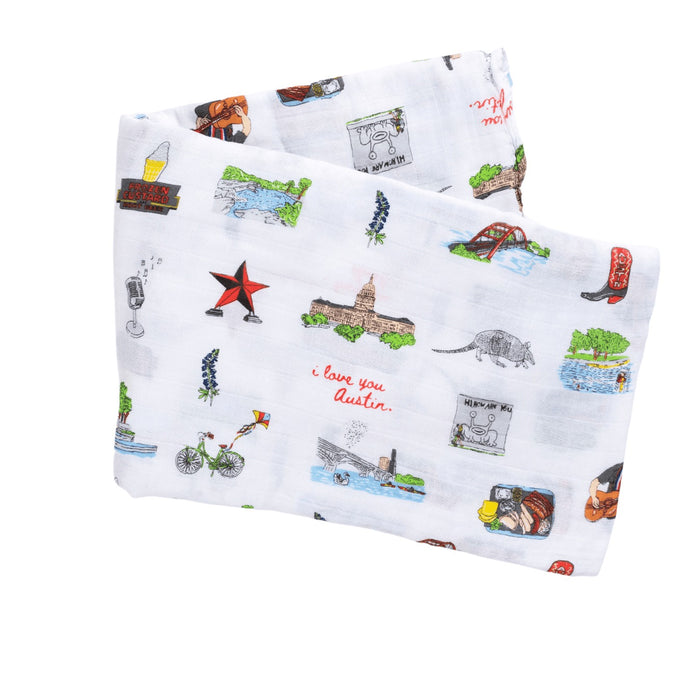 Little Hometown Swaddle Blanket