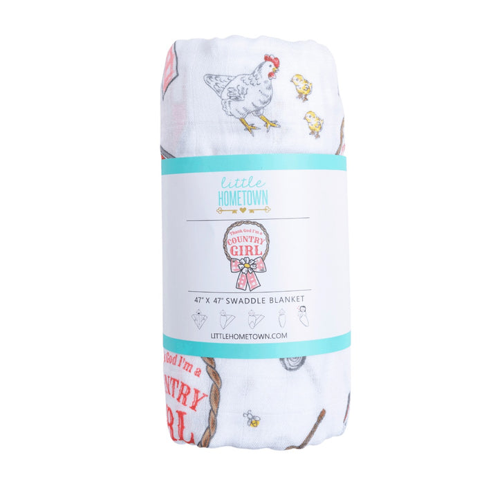 Little Hometown Swaddle Blanket