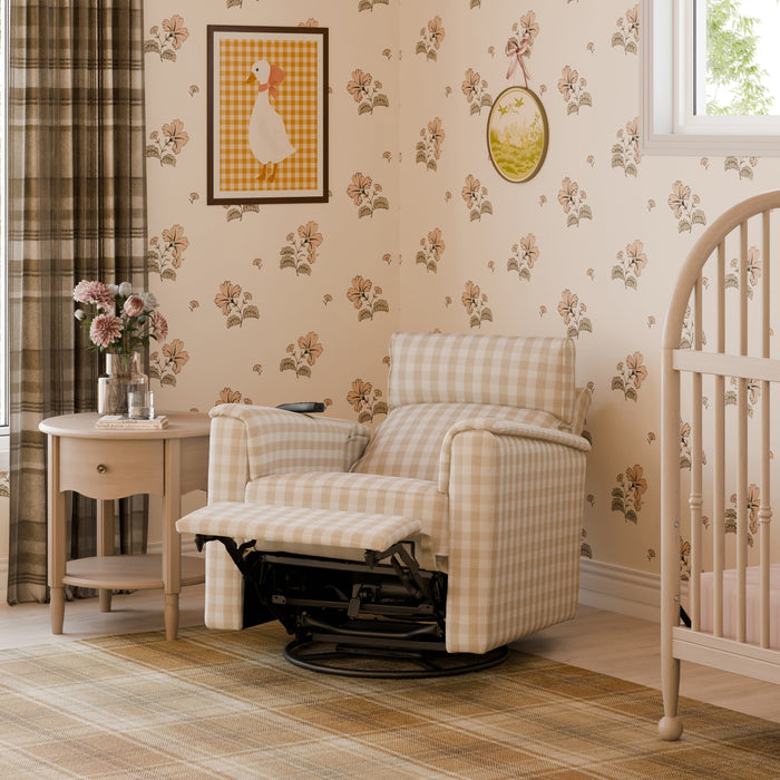 Namesake Willa Deluxe Power Recliner and Swivel Glider with Heat & Massage