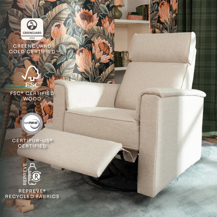 Namesake Willa Plus Power Glider Recliner + Power Headrest