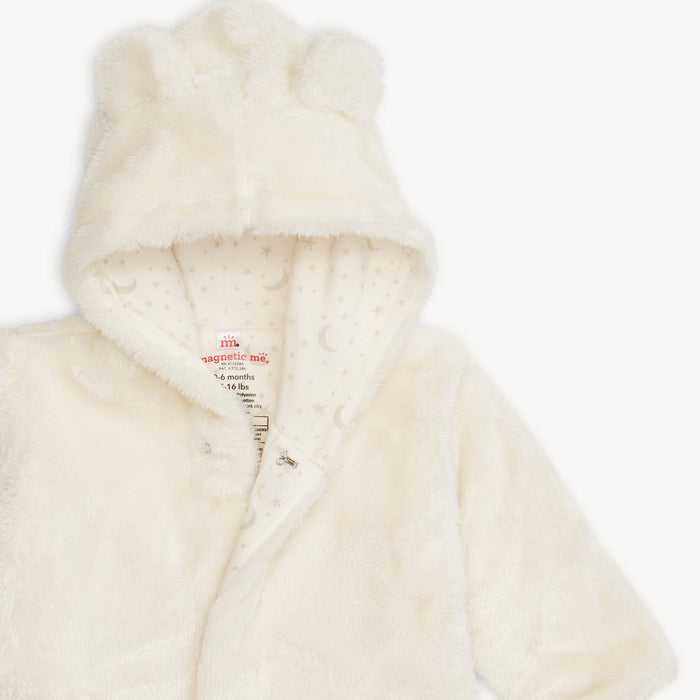 Magnetic Me Cloud Minky Bear Jacket