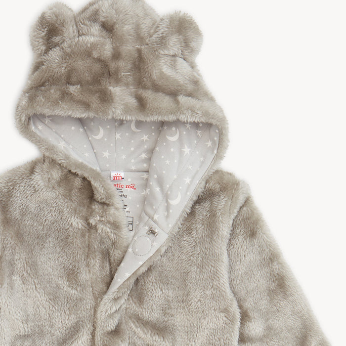 Magnetic Me Soft Spruce Minky Bear Jacket