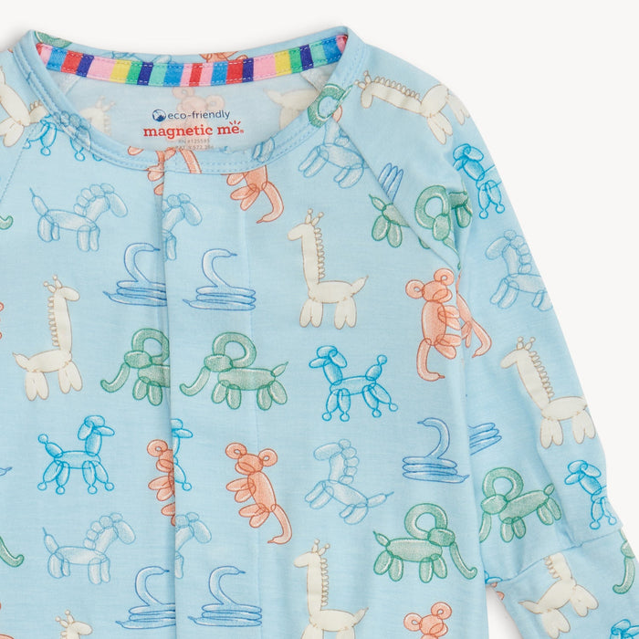 Magnetic Me Blue Party Animals Glow In The Dark Mod Convertible Coverall