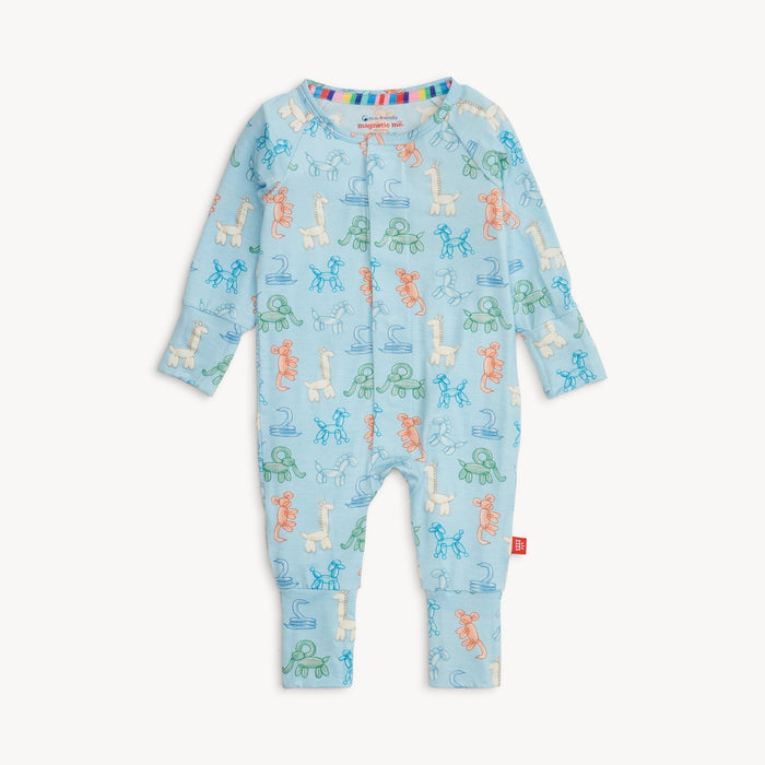 Magnetic Me Blue Party Animals Glow In The Dark Mod Convertible Coverall