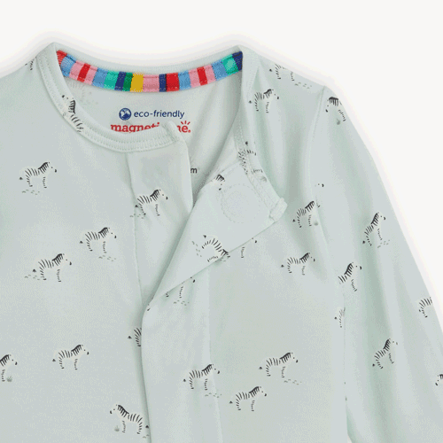 Magnetic Me Teal Savannah Plains Modal Footie