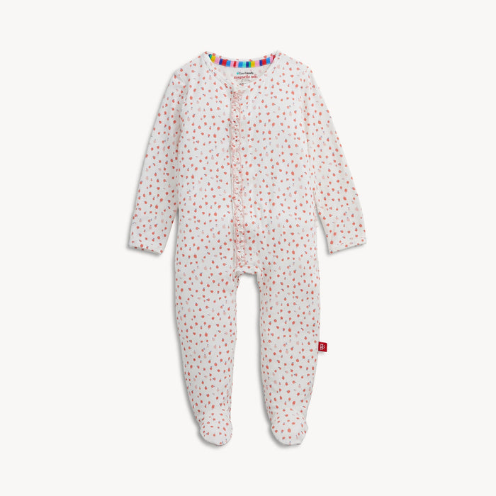 Magnetic Me Apple Blossom Modal Ruffle Footie