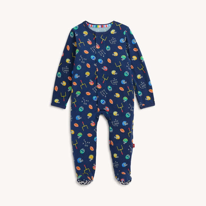 Magnetic Me First Down Fun Modal Footie