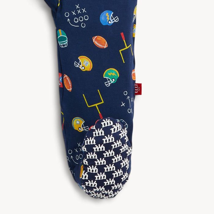 Magnetic Me First Down Fun Modal Footie