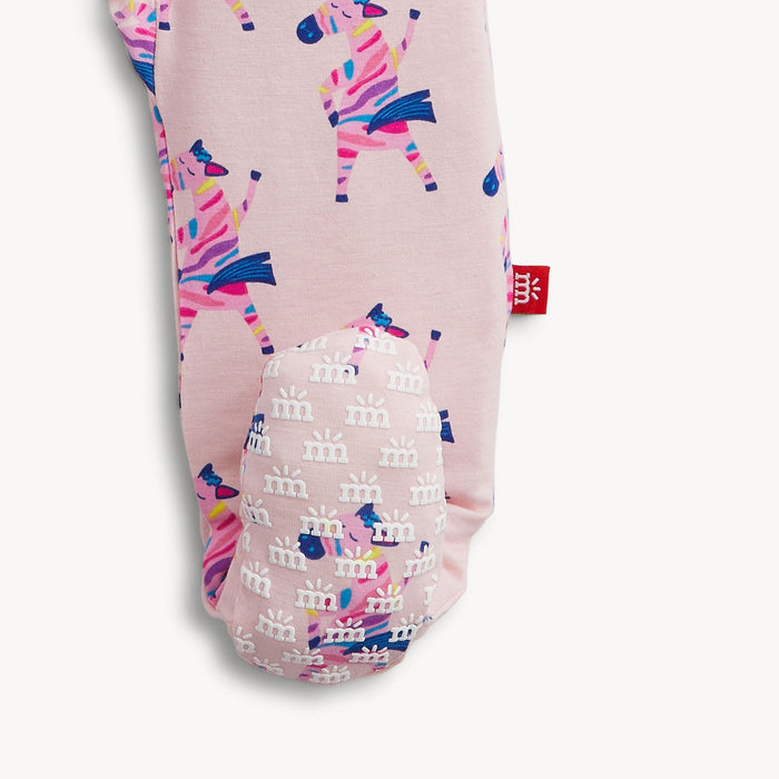 Magnetic Me Everybody Prance Now Pink Ruffle Footie