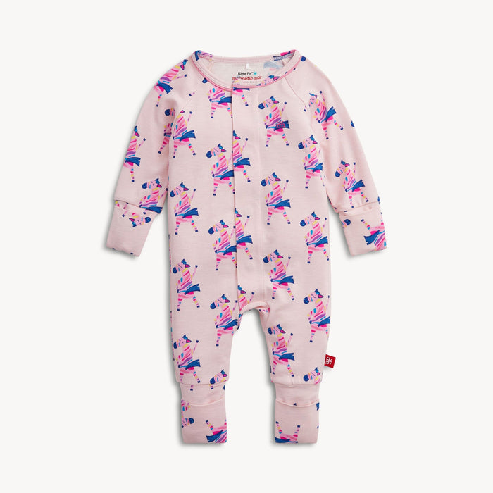 Magnetic Me Everybody Prance Now Pink Ruffle Convertible Coverall