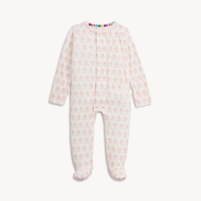Magnetic Me Trunkettes Pink Modal Footie