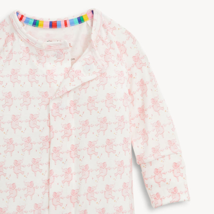 Magnetic Me Trunkettes Pink Modal Convertible Coverall