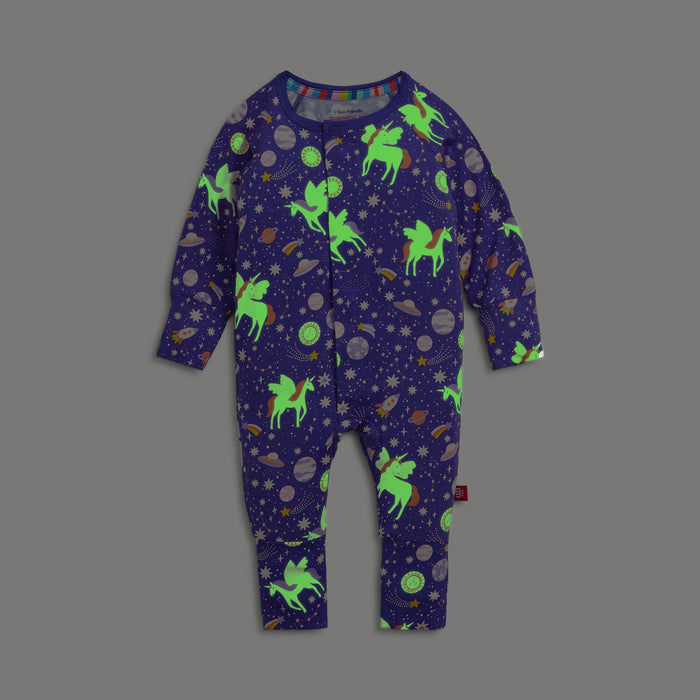 Magnetic Me Galaxy Glittercorn Modal Convertible Coverall