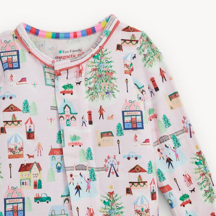 Magnetic Me Winter Village Modal Footie