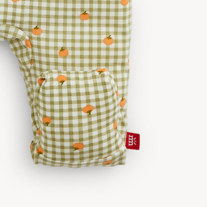Magnetic Me Pumpkin Plaid Modal Convertible Coverall