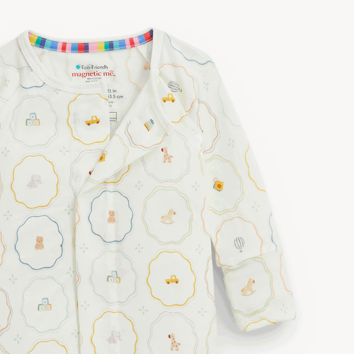 Magnetic Me Nursery Magic Cream Modal Convertible Coverall