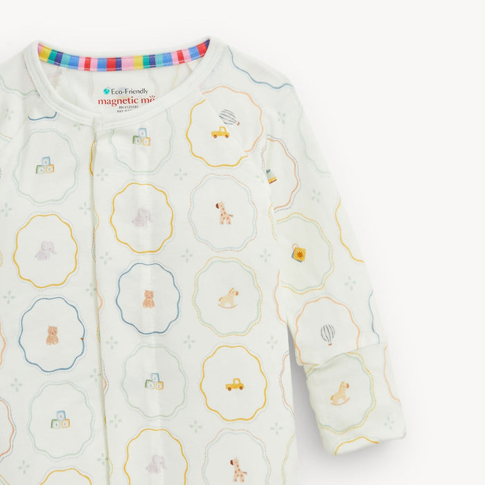Magnetic Me Nursery Magic Cream Modal Convertible Coverall
