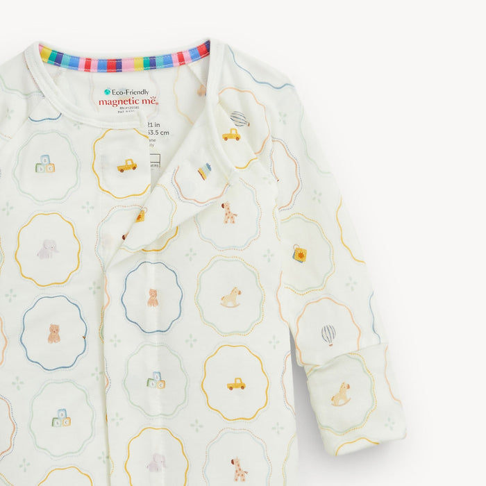 Magnetic Me Nursery Magic Cream Modal Convertible Coverall