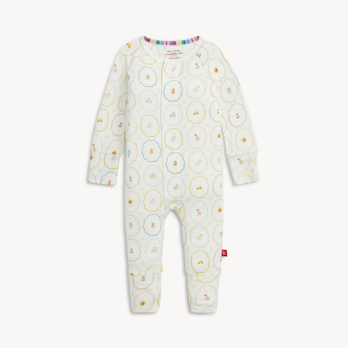 Magnetic Me Nursery Magic Cream Modal Convertible Coverall