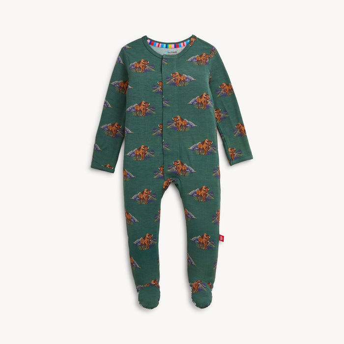 Magnetic Me Bison Modal Footie