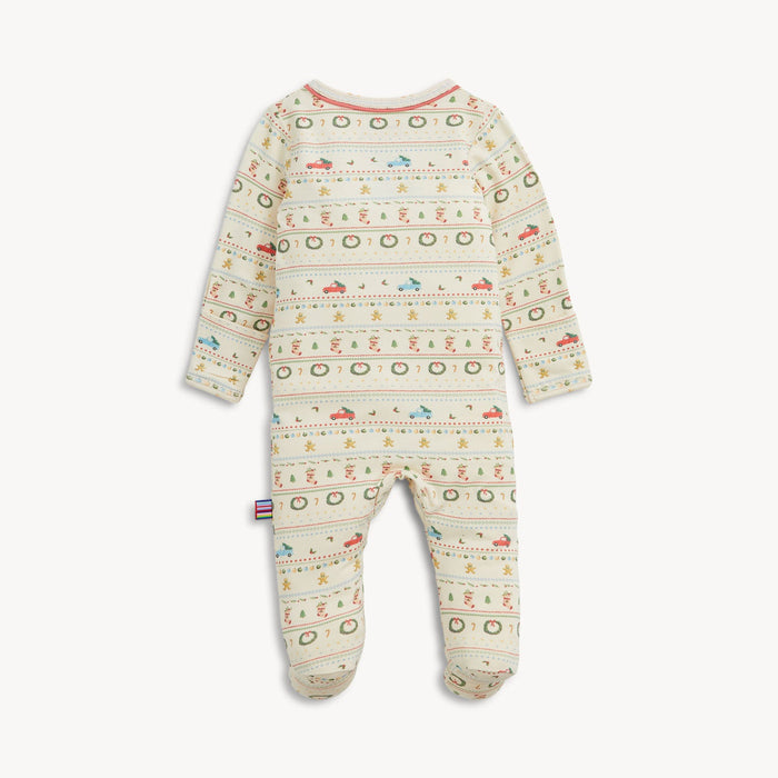 Magnetic Me Traditional Christmas Ruffle Footie
