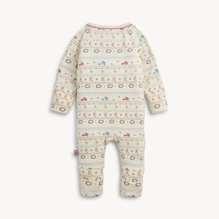 Magnetic Me Traditional Christmas Ruffle Convertible Coverall