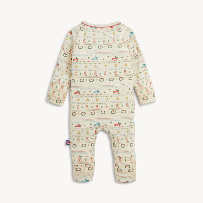 Magnetic Me Traditional Christmas Ruffle Convertible Coverall