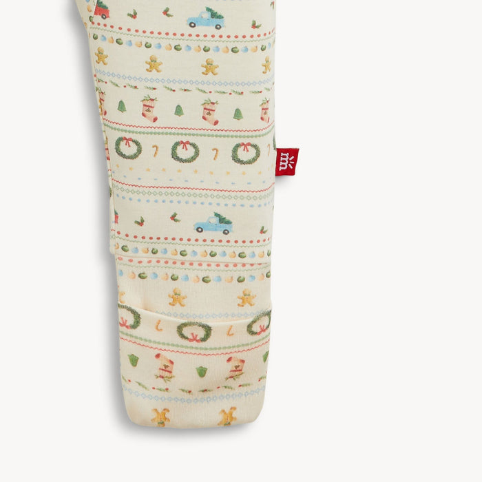 Magnetic Me Traditional Christmas Ruffle Convertible Coverall