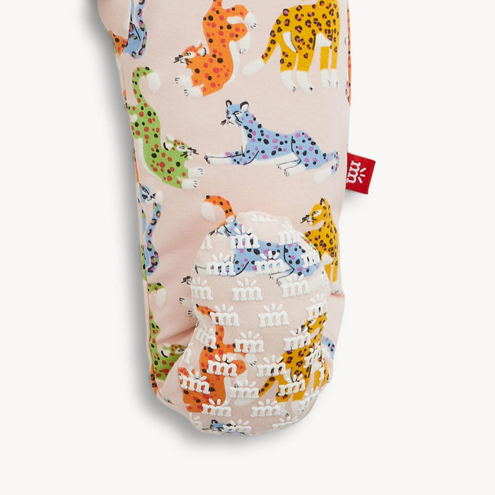 Magnetic Me Leopard Queens Ruffle Footie