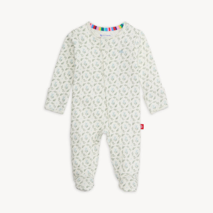 Magnetic Me Organic Cotton Footie: Eloise