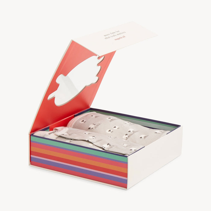 Magnetic Me Modal 3PC Gift Set: Baa Baa Baby Grey