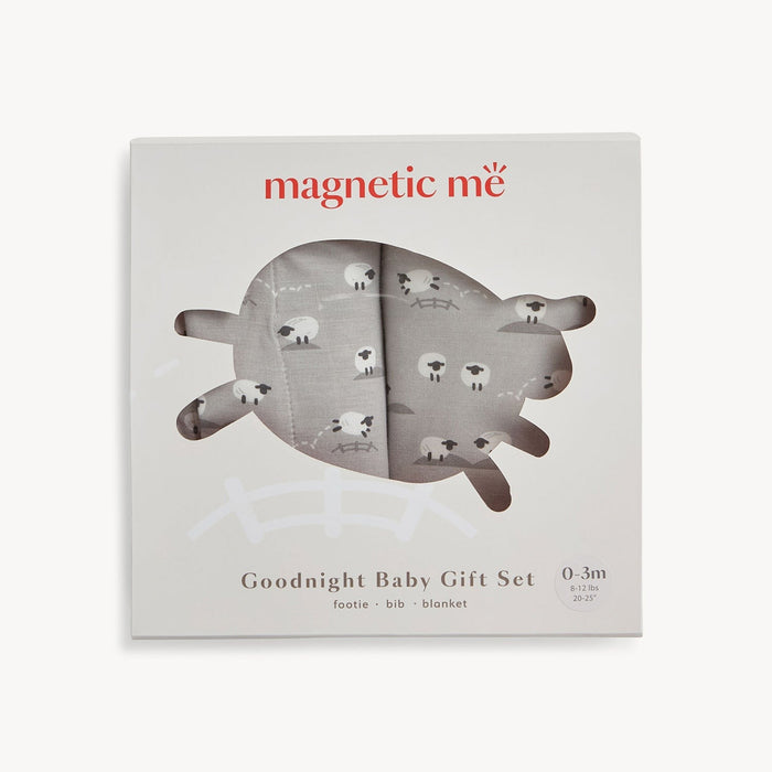 Magnetic Me Modal 3PC Gift Set: Baa Baa Baby Grey