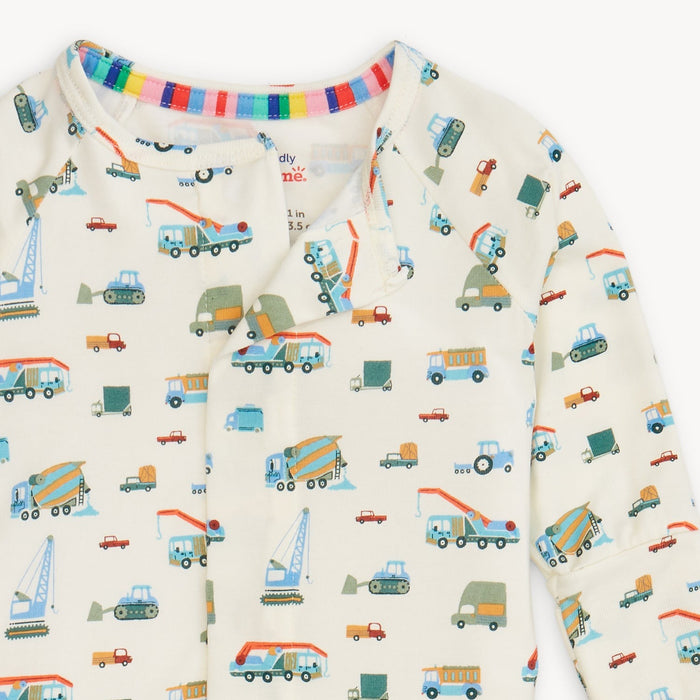 Magnetic Me Modal Convertible Grow with Me Coverall: Dumps Like a Truck