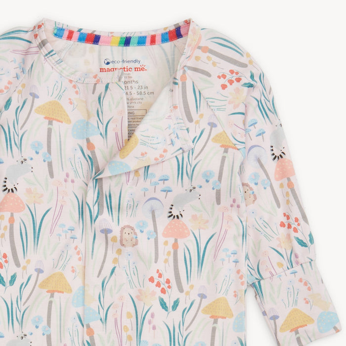 Magnetic Me Modal Convertible Grow with Me Coverall: Shrooms & Bloom