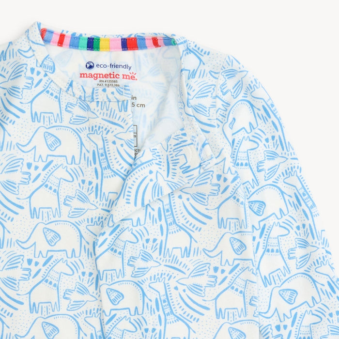 Magnetic Me Modal Footie - Blue Herds of a Feather