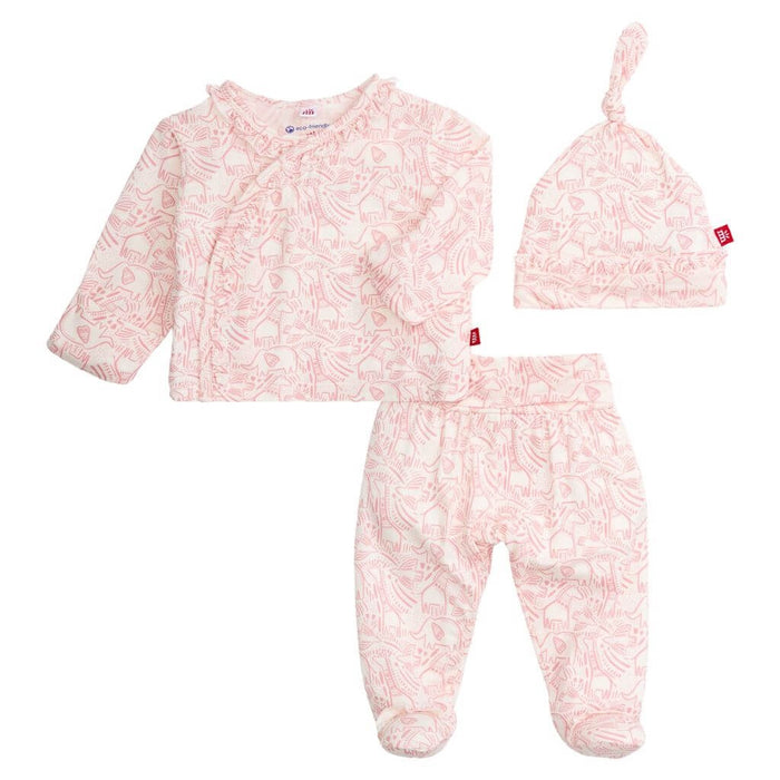 Magnetic Me Modal Kimono - Pink Herds of A Feather