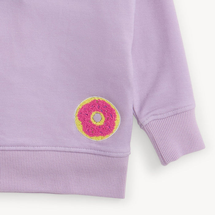 Magnetic Me Sweatsuit - Fair Orchid with Patches