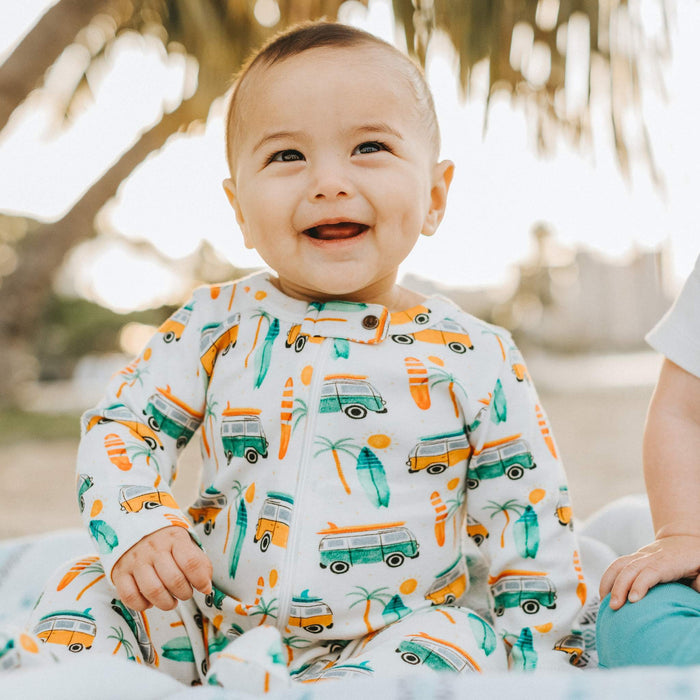 Finn + Emma Summer Surf Footie